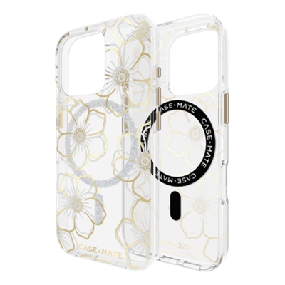 Case-Mate-Case-Mate Floral Gems Case MagSafe for Apple iPhone 16 Pro-slide-0