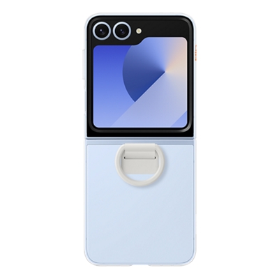 Samsung-Samsung Clear Case with Ring for Samsung Galaxy Z Flip6-slide-0